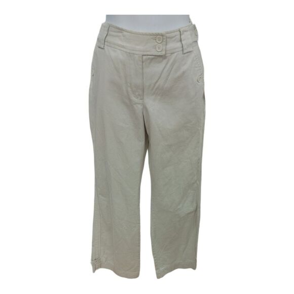 LADIE'S JUNIOR CARIBBEAN JOE SAND LOW RISE COTTON JEAN. SIZE 6 - Picture 1 of 5